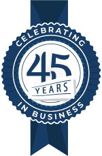 Celebrating 45 Years in Business